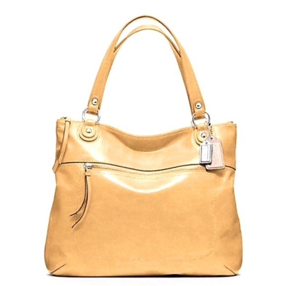 Coach Handbags - NWT Coach Poppy Glam Tote in Sunflower